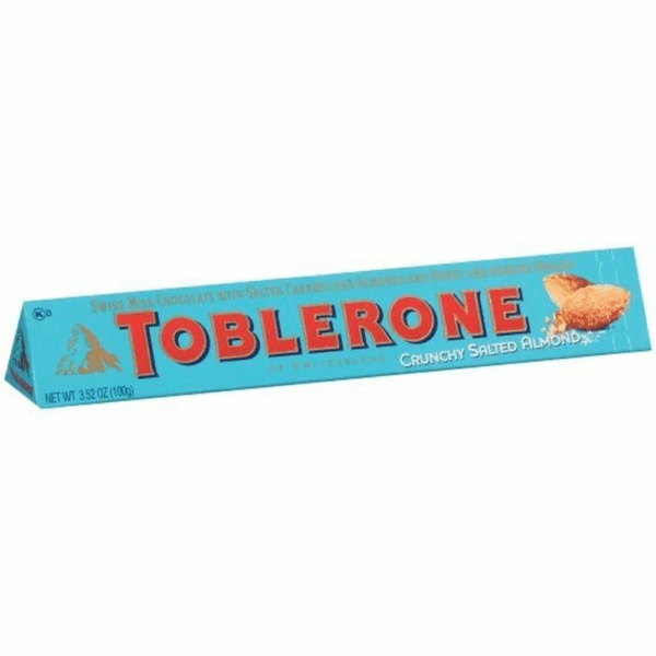 Buy Toblerone Crunchy Salted Almond Chocolate 100G | Gifty Sri Lanka