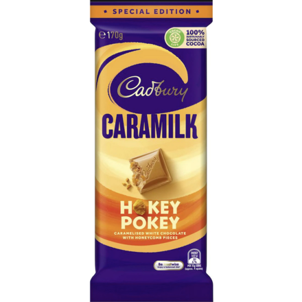 Buy CadBury Caramilk Hokey Pokey Chocolate Bar 170g Best Price in Sri Lanka | Gifty