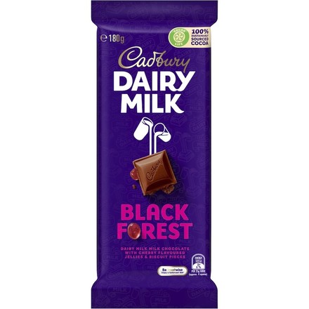 Buy Cadbury Black Forest Milk Chocolate Block 180g Best Price in Sri Lanka | Gifty