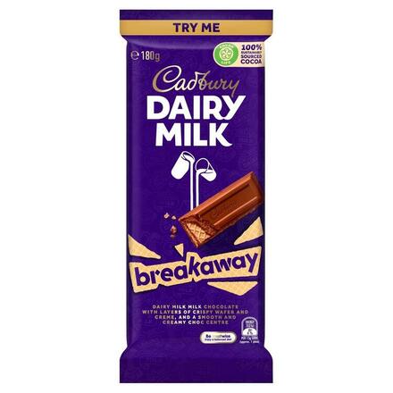 Buy Cadbury Diary Milk Breakaway 180g Best Price in Sri Lanka | Gifty