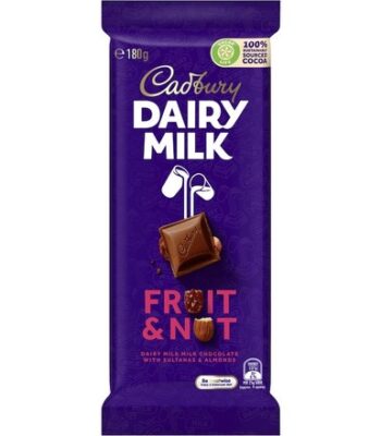 Buy Cadbury Fruit & Nut Milk Chocolate Block Best Price in Sri Lanka | Gifty
