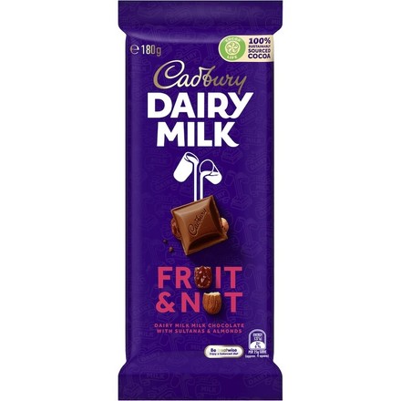 Buy Cadbury Fruit & Nut Milk Chocolate Block Best Price in Sri Lanka | Gifty
