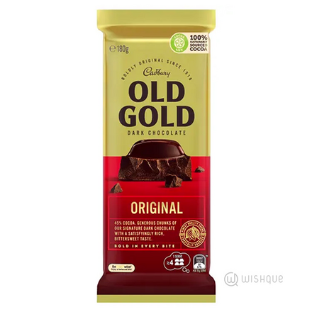 Buy Cadbury Old Gold Dark Chocolate Cocoa 180g Best Price in Sri Lanka | Gifty