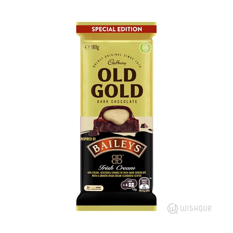 Cadbury Old Gold Inspired By Baileys Original Irish Cream 180g | Gifty