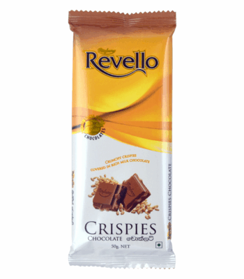 Buy Revello Crispies Chocolate 50g | Gifty Sri Lanka