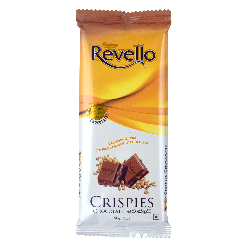 Buy Revello Crispies Chocolate 50g | Gifty Sri Lanka
