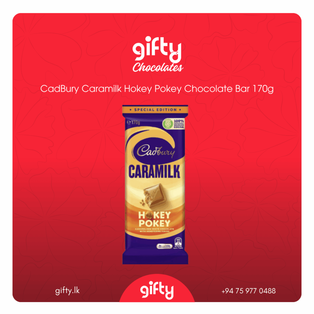 Buy CadBury Caramilk Hokey Pokey Chocolate Bar 170g Gifty.lk Sri Lanka