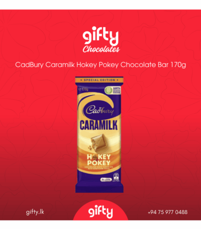 Buy CadBury Caramilk Hokey Pokey Chocolate Bar 170g Gifty.lk Sri Lanka