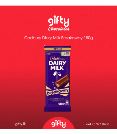 Buy Cadbury Diary Milk Breakaway 180g Gifty.lk Sri Lanka