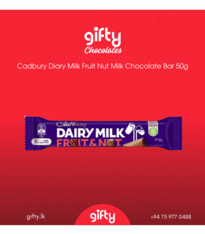 Buy Cadbury Diary Milk Fruit Nut Milk Chocolate Bar 50g Gifty.lk Sri Lanka