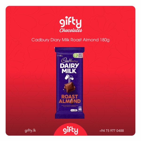 Buy Cadbury Diary Milk Roast Almond 180g Gifty.lk Sri Lanka